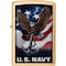Zippo 2024 Zippo Us Navy, Brushed Brass ZIP-48549 - alternate 1